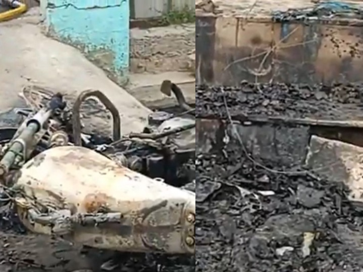 Haryana: हिंदू लड़की से शादी बना जुर्म! मुस्लिम परिवार के दो घरों में लगाई आग, पीड़ित परिवार में दहशत Haryana: हिंदू लड़की से शादी बना जुर्म! मुस्लिम परिवार के दो घरों में लगाई आग, पीड़ित परिवार में दहशत