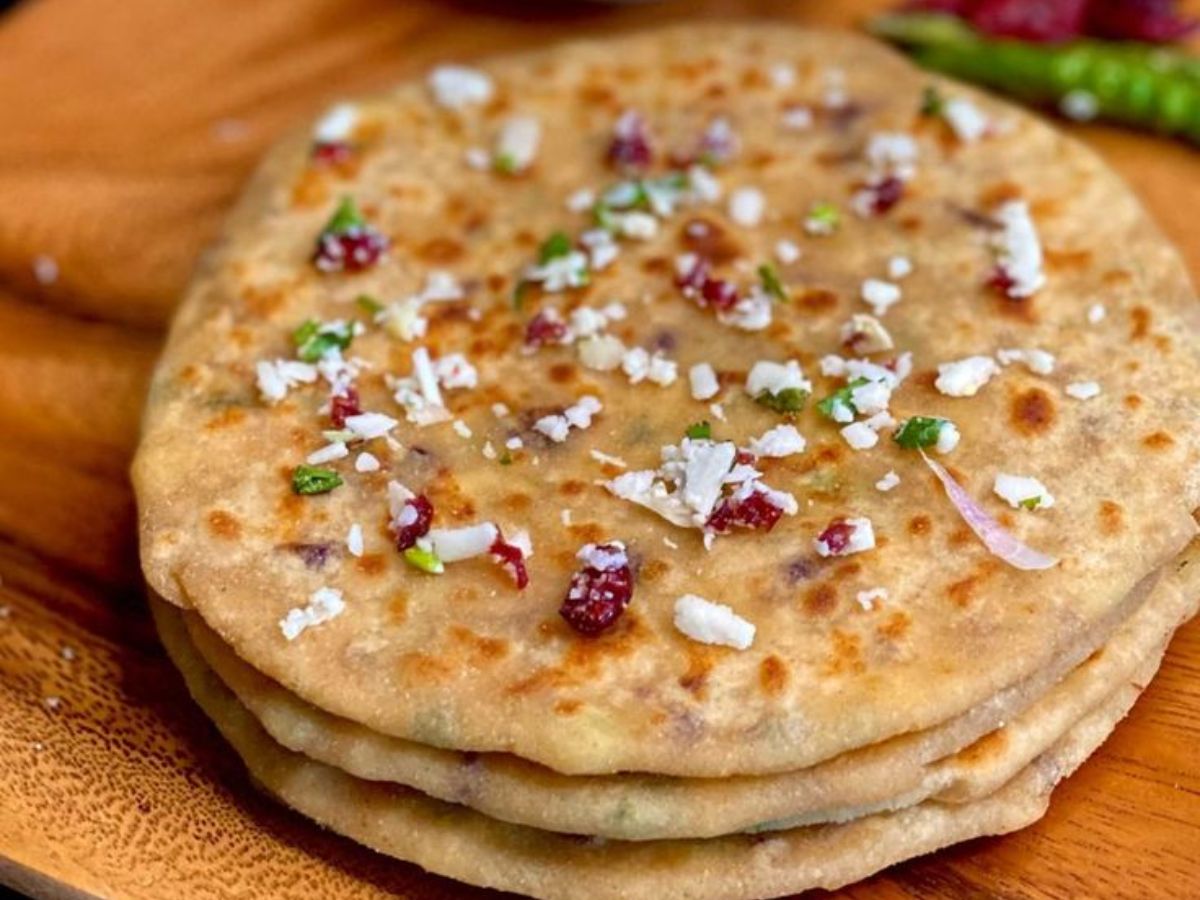 राजगिरा पनीर पराठा