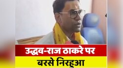 VIDEO: 'गंदी राजनीति कर रही तारा सितारा की जोड़ी', उद्धव और राज ठाकरे पर बरसे निरहुआ
