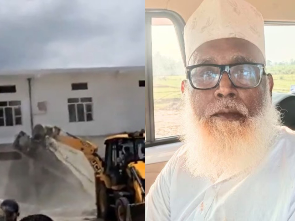 छांगुर बाबा के भव्य कोठी पर गरजा बुलडोजर; अनिल राजभर का धर्मांतरण पर बड़ा खुलासा छांगुर बाबा के भव्य कोठी पर गरजा बुलडोजर; अनिल राजभर का धर्मांतरण पर बड़ा खुलासा