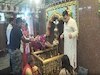 ब्रह्म मुहूर्त से ही पूजा अर्चना शुरू