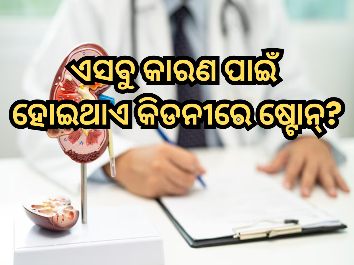 Kidney Stones causes: କେଉଁ ସବୁ କାରଣ ପାଇଁ ହୋଇଥାଏ କିଡନୀରେ ଷ୍ଟୋନ୍? Kidney Stones causes: କେଉଁ ସବୁ କାରଣ ପାଇଁ ହୋଇଥାଏ କିଡନୀରେ ଷ୍ଟୋନ୍?