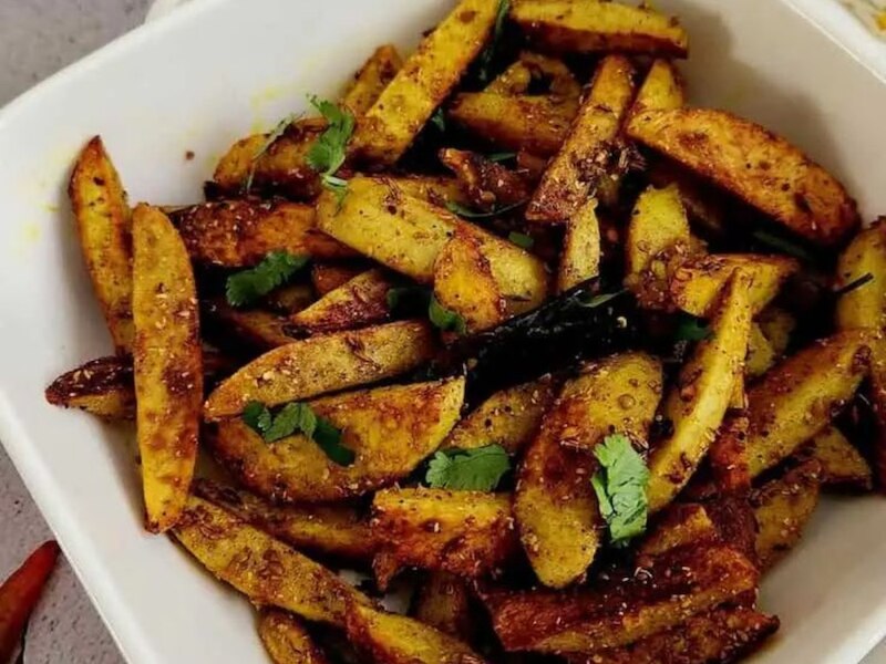 healthy kitchen tips how to make crispy arbi know the easy recipe in