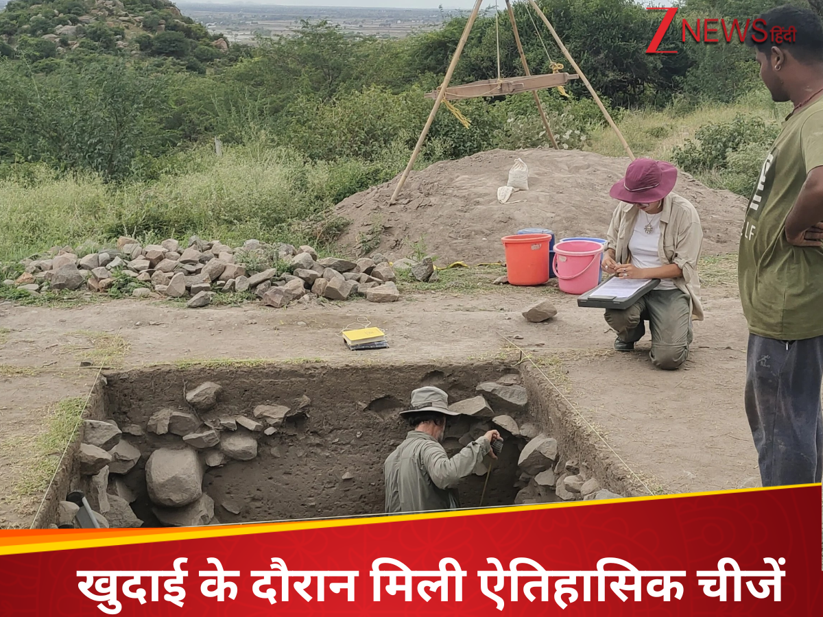 Karnataka News Historical things found during excavation in Maski after ...