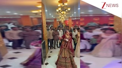 मेरे ख्वाबों में जो आए....दुल्हन ने एंट्री पर किया ऐसा धमाकेदार डांस, देख खुश हो गया दूल्हा; लोग बोले- 'लव मैरिज की खुशी है ये'
