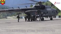 इंडियन एयरफोर्स के साथ Spear Corps के जवानों ने मचाया धमाल, किया जबरदस्त अभ्यास