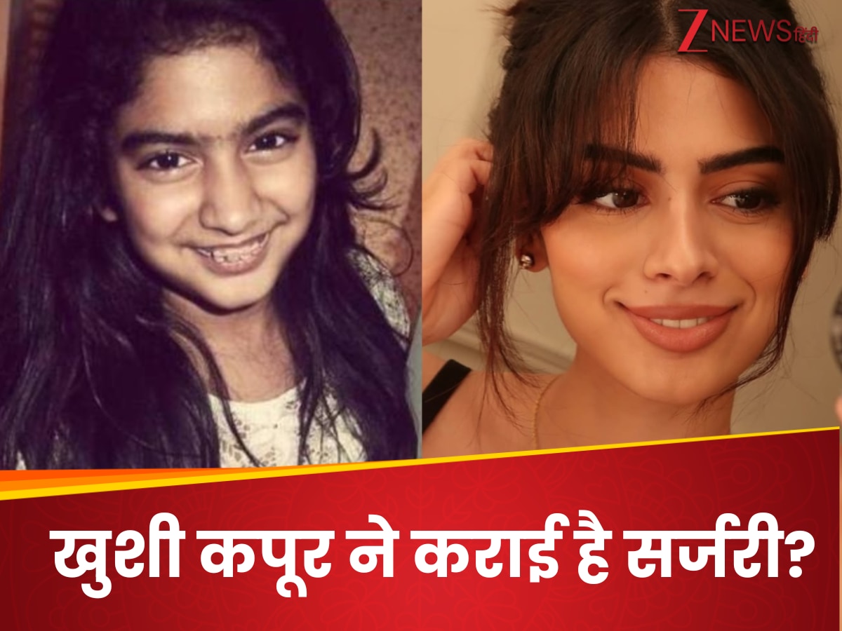 Khushi Kapoor admits going under knife and opens up about cosmetic ...