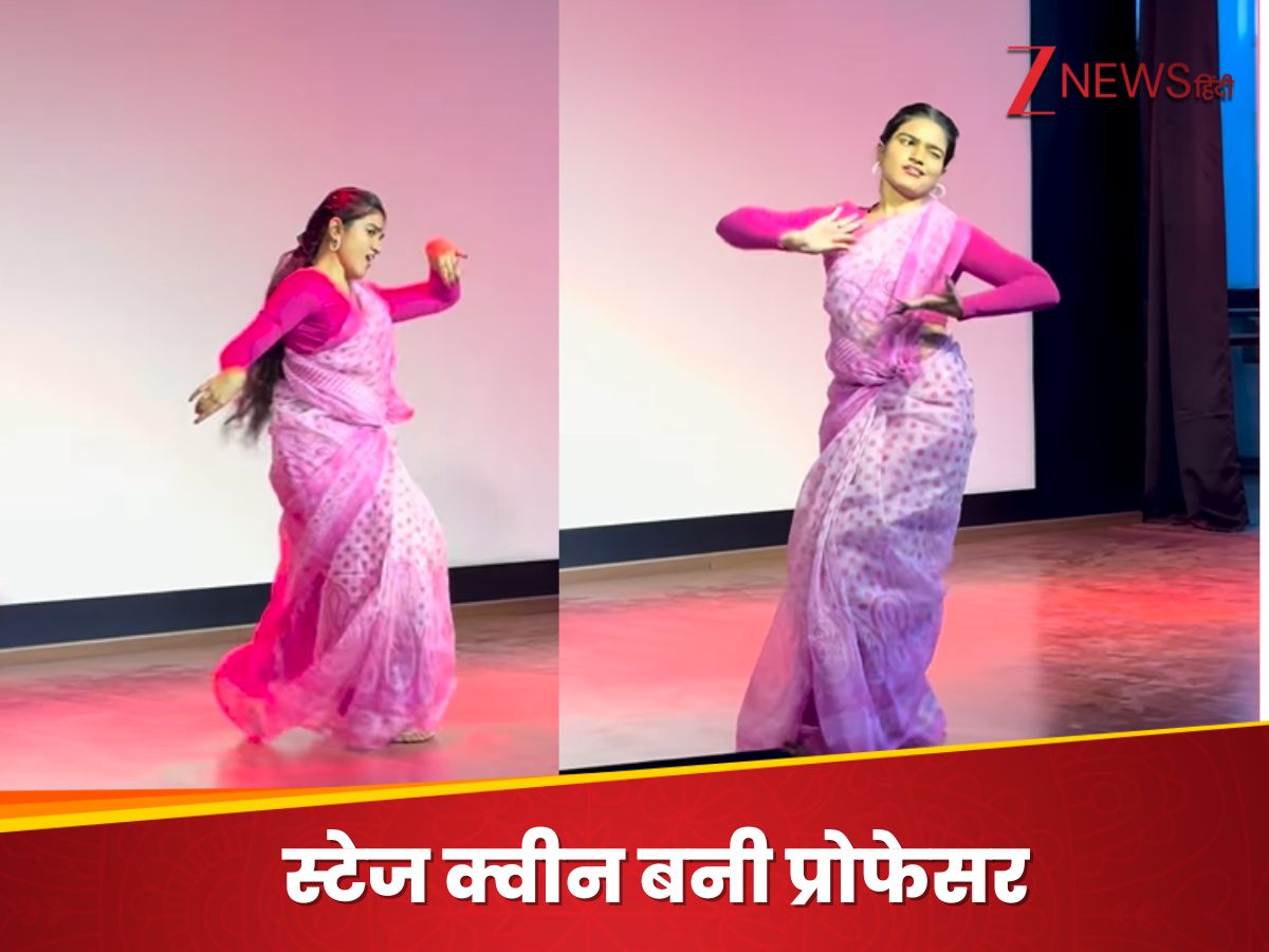Bengaluru professor viral dance Wajle Ki Bara Marathi song video