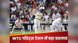 मैनचेस्टर टेस्ट ड्रॉ होने पर भारत को कितना फायदा? WTC प्वाइंट्स टेबल में मची खलबली