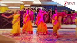 जब साड़ी में स्टेज पर उतरी नारी! 3 लड़कियों ने 'कमरिया' गाने पर डीजे पर काटा बवाल, किया ऐसा डांस देख दिल हार गई पब्लिक!