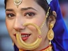 हैवी गोल्डन नथ