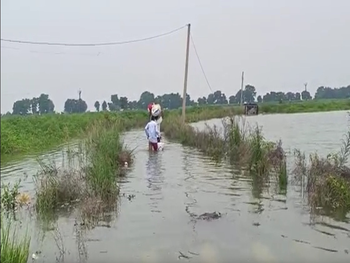 flood in Kursela block of Katihar