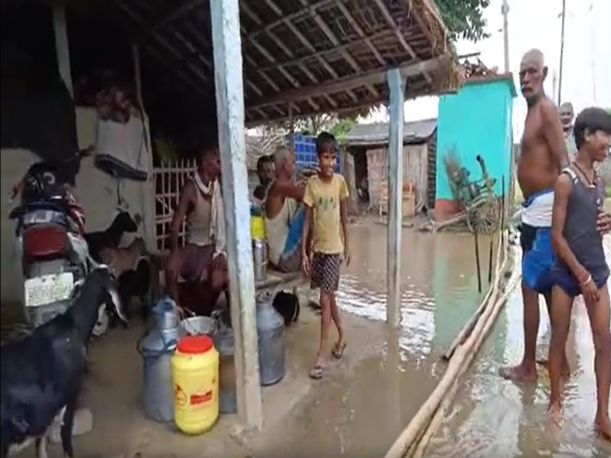 flood in Kursela block of Katihar