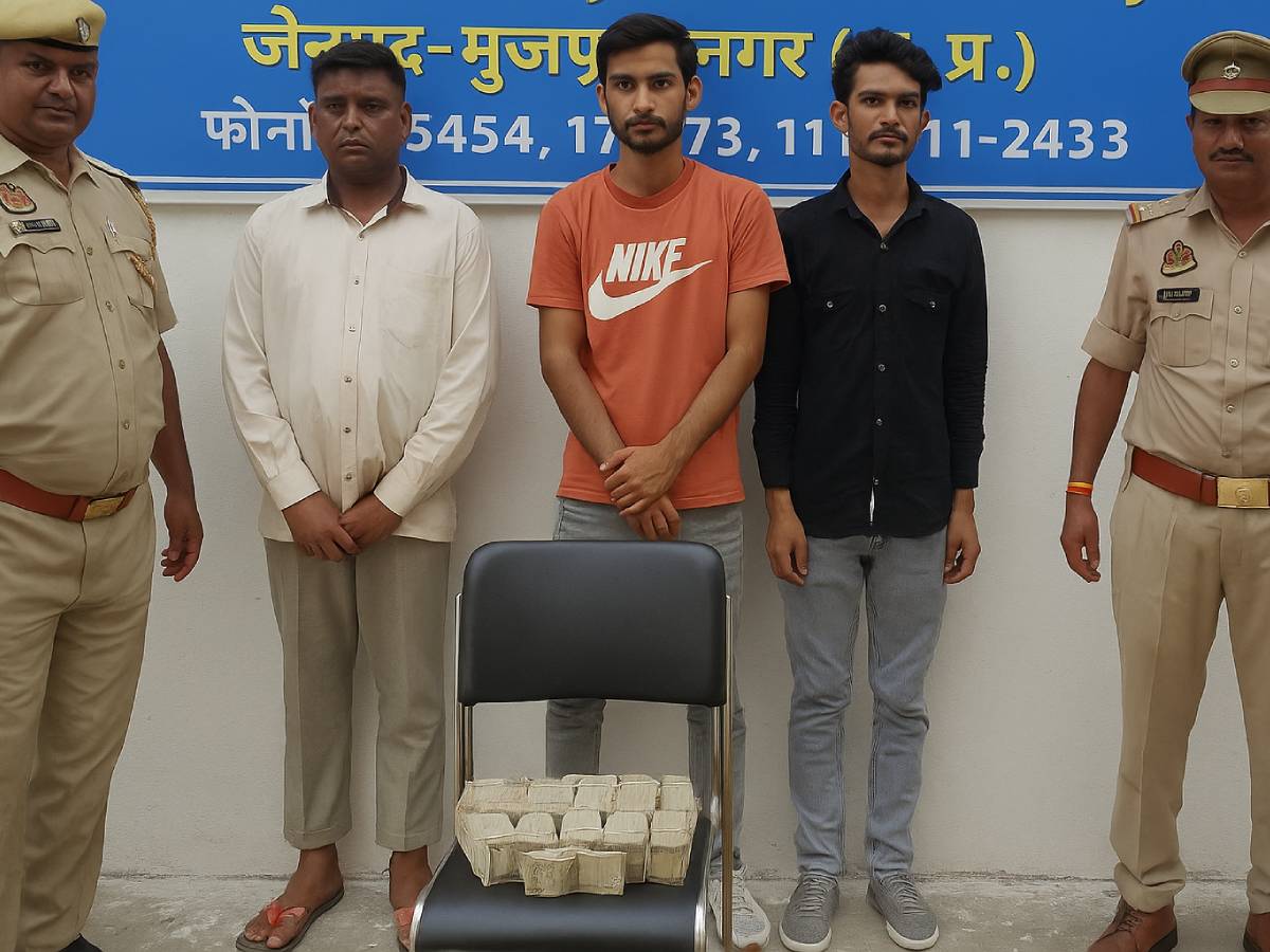 सऊदी अरब से हवाला के ज़रिये से मांगते थे पैसे, मुज़फ्फरनगर से तीन युवक गिरफ़्तार सऊदी अरब से हवाला के ज़रिये से मांगते थे पैसे, मुज़फ्फरनगर से तीन युवक गिरफ़्तार
