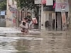 सोनीपत में कमर तक भरा पानी