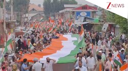15 अगस्त से पहले Pulwama में गूंजा देशभक्ति का जोश, छात्र और लोगों ने निकाली भव्य तिरंगा रैली; देखें वीडियो