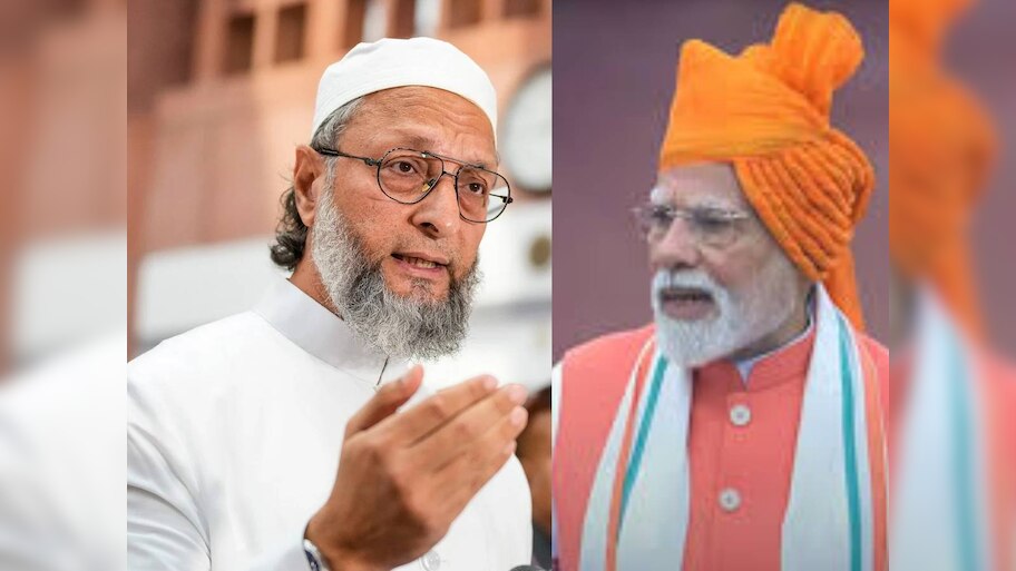 लाल किले से PM मोदी ने की RSS की तारीफ; भड़क उठे ओवैसी कहा गांधी से नफरत करने वाले...