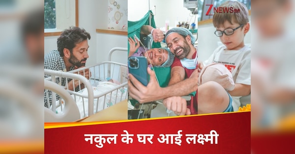 42 की उम्र में बेटी का बाप बना ये टॉप एक्टर, ऑपरेशन थिएटर में बीवी संग खींची फोटो, नन्ही परी को किया लाड