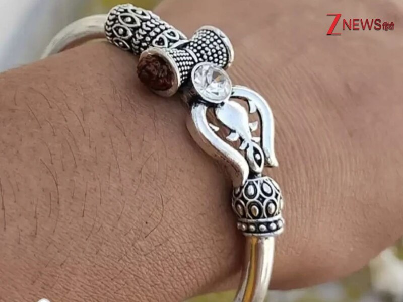 really silver bracelet shine luck of Gen Z people chandi kada ...