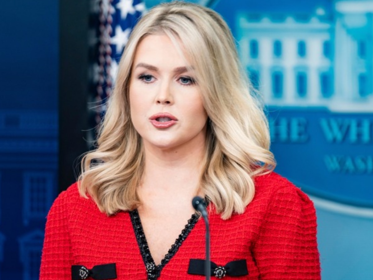 Donald Trump White House press secretary Karoline Leavitt ...