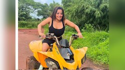 एटीवी राइड पर निकलीं मोनालिसा, बोलीं- 'क्या फन है'