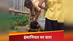 बाल काटे, चेहरे पर पोती कालिख...फिर भीड़ ने महिला को खंभे से बांधकर की पिटाई