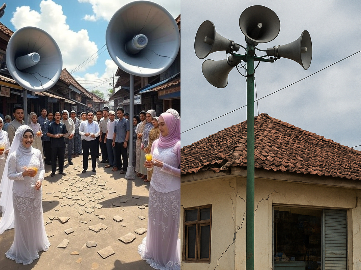 'साउंड हो रग' का आतंक; इंडोनेशिया में लाउडस्पीकर से हिल रही जमीन, सरकार ने जारी की एडवाइजरी 'साउंड हो रग' का आतंक; इंडोनेशिया में लाउडस्पीकर से हिल रही जमीन, सरकार ने जारी की एडवाइजरी