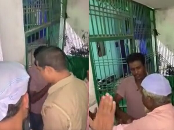 गोंडा पुलिस के जरिये मस्जिद में जूता पहन कर घुसने पर विवाद