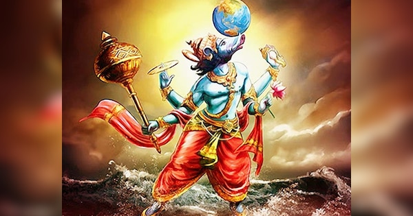 Why Lord Vishnu take Varaha Roop to find earth hidden in ocean By ...