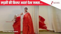 'धक-धक करने लगा' गाने पर लड़की ने किया बॉलीवुड स्टाइल डांस, किलर अदाओं के आगे फीकी पड़ी हीरोइनें!