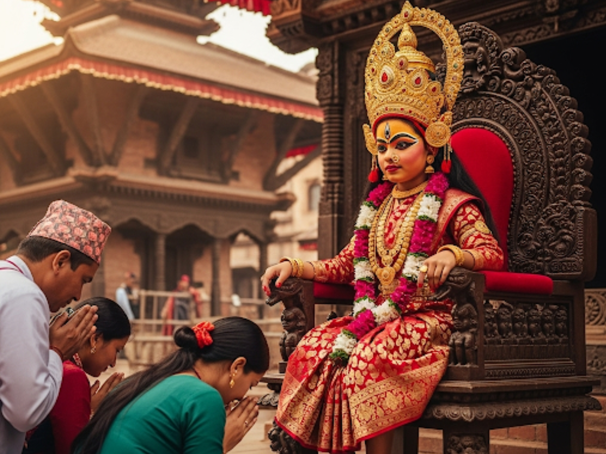 जमीन पर नहीं रखती कदम! अंधविश्वास या सच्चाई... इस देश में जिंदा लड़की को बुलाते हैं देवी