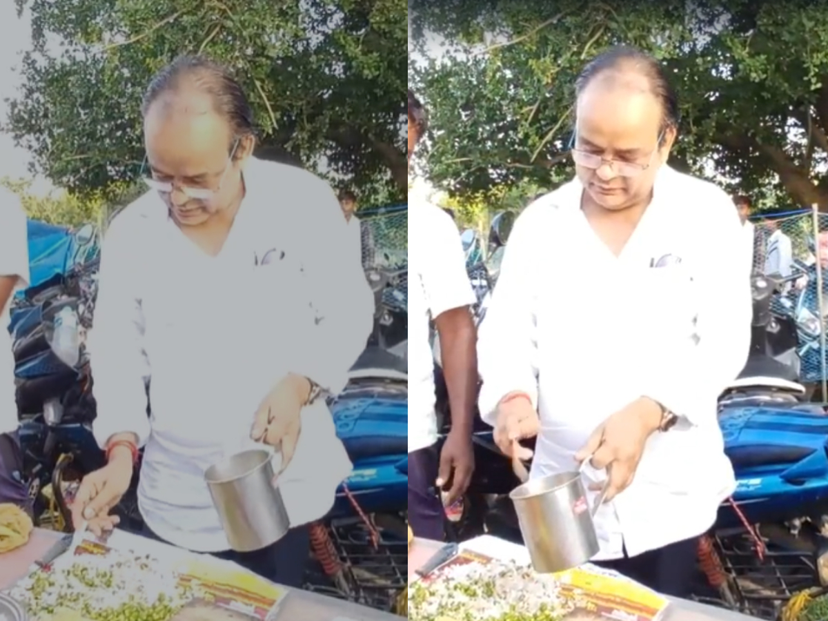मंत्री बने शेफ! इरफान अंसारी ने जामताड़ा में रेड़ी पर बनाई चटपटी झालमुढ़ी मंत्री बने शेफ! इरफान अंसारी ने जामताड़ा में रेड़ी पर बनाई चटपटी झालमुढ़ी