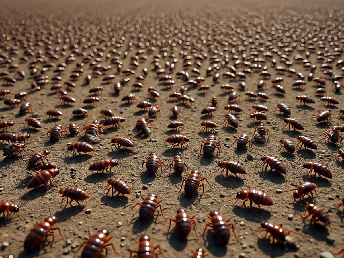 China Cockroach Farming place in the world millions of cockroaches are ...