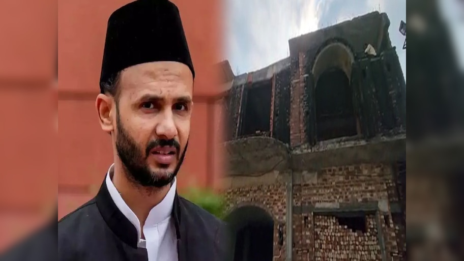 संभल में सपा सांसद जिया उर रहमान वर्क के आवास पर चला हथौड़ा, खुद कराया ध्वस्तीकरण