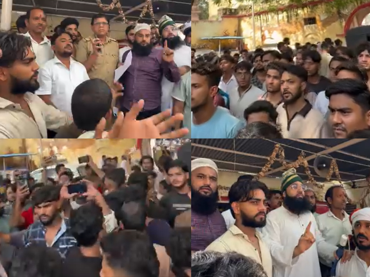 मथुरा में पैगंबर (स.अ.) की शान में गुस्ताखी; मुसलमानों के भारी विरोध के बाद विनय पंडित गिरफ्तार मथुरा में पैगंबर (स.अ.) की शान में गुस्ताखी; मुसलमानों के भारी विरोध के बाद विनय पंडित गिरफ्तार