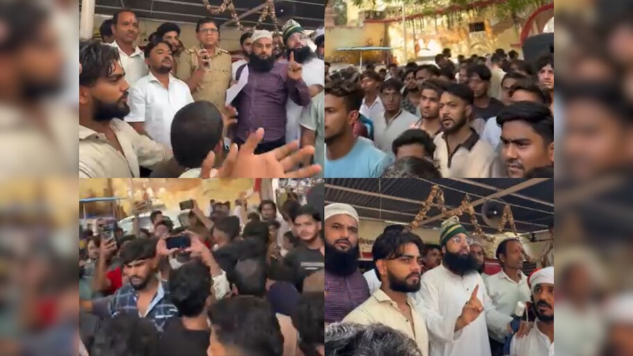 मथुरा में पैगंबर (स.अ.) की शान में गुस्ताखी; मुसलमानों के भारी विरोध के बाद विनय पंडित गिरफ्तार