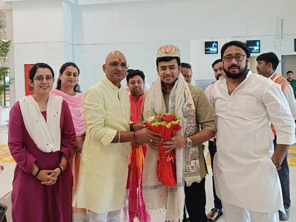 भाजयुमो प्रमुख तेजस्वी सूर्या