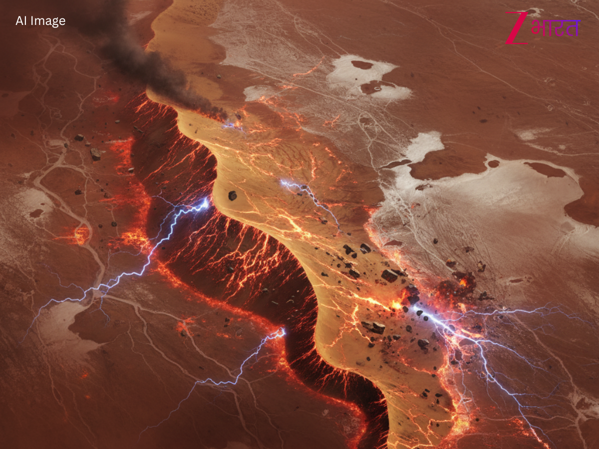 धरती पर दिखा 'रेगिस्तानी राक्षस'! नासा के सैटेलाइट ने कजाकिस्तान में कैद किया अनोखा नजारा