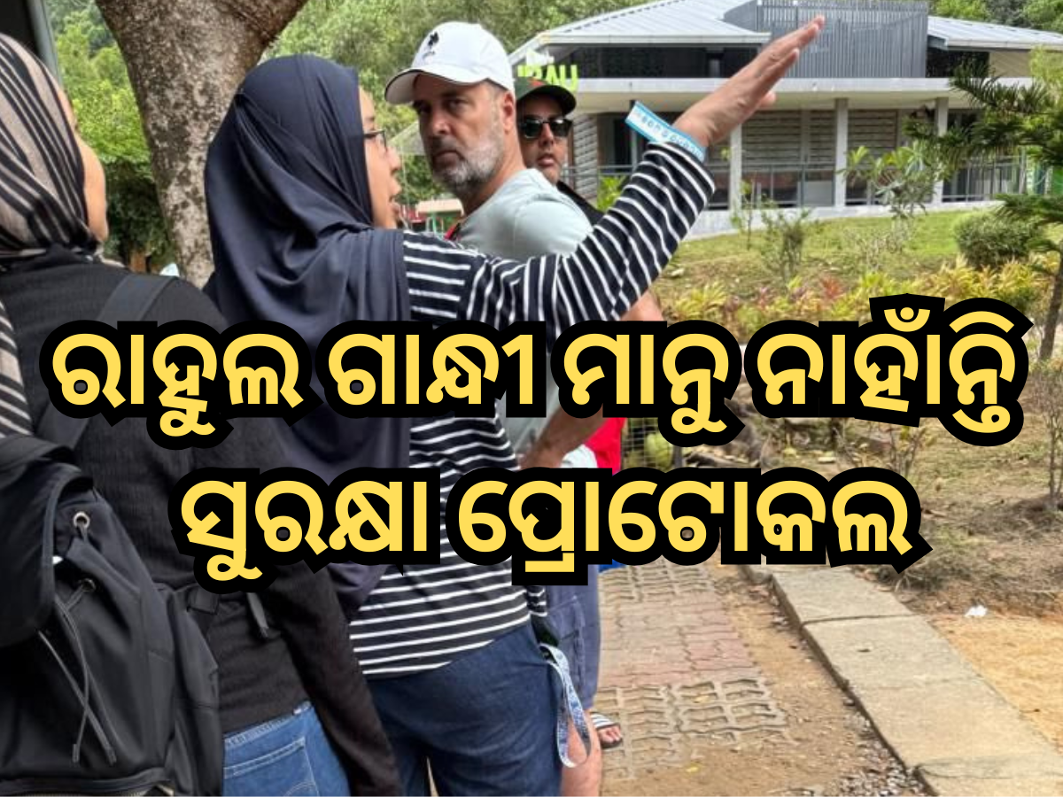 Rahul Gandhi: ରାହୁଲ ଗାନ୍ଧୀ ପାଳନ କରୁ ନାହାଁନ୍ତି ସୁରକ୍ଷା ପ୍ରୋଟୋକଲ; ନ ଜଣାଇ ଚାଲି ଯାଉଛନ୍ତି ବିଦେଶ, CRPF କଲା ଅଭିଯୋଗ Rahul Gandhi: ରାହୁଲ ଗାନ୍ଧୀ ପାଳନ କରୁ ନାହାଁନ୍ତି ସୁରକ୍ଷା ପ୍ରୋଟୋକଲ; ନ ଜଣାଇ ଚାଲି ଯାଉଛନ୍ତି ବିଦେଶ, CRPF କଲା ଅଭିଯୋଗ