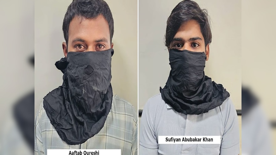 हथियारों के साथ पकड़े गए आफताब और जमील, ISIS नेटवर्क का खुलासा
