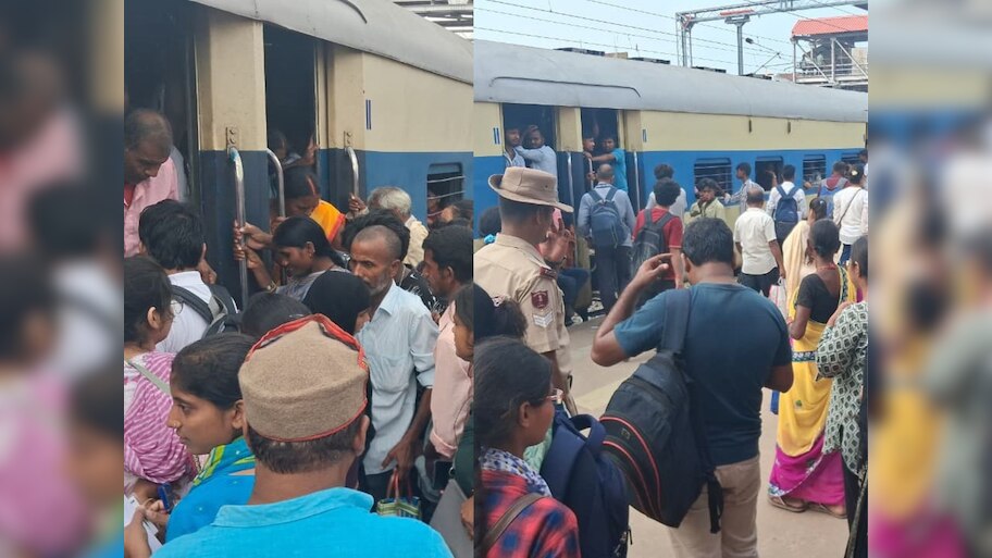 BPSC परीक्षा के बाद जहानाबाद स्टेशन पर भारी भीड़, अलर्ट मोड में RPF-GRP