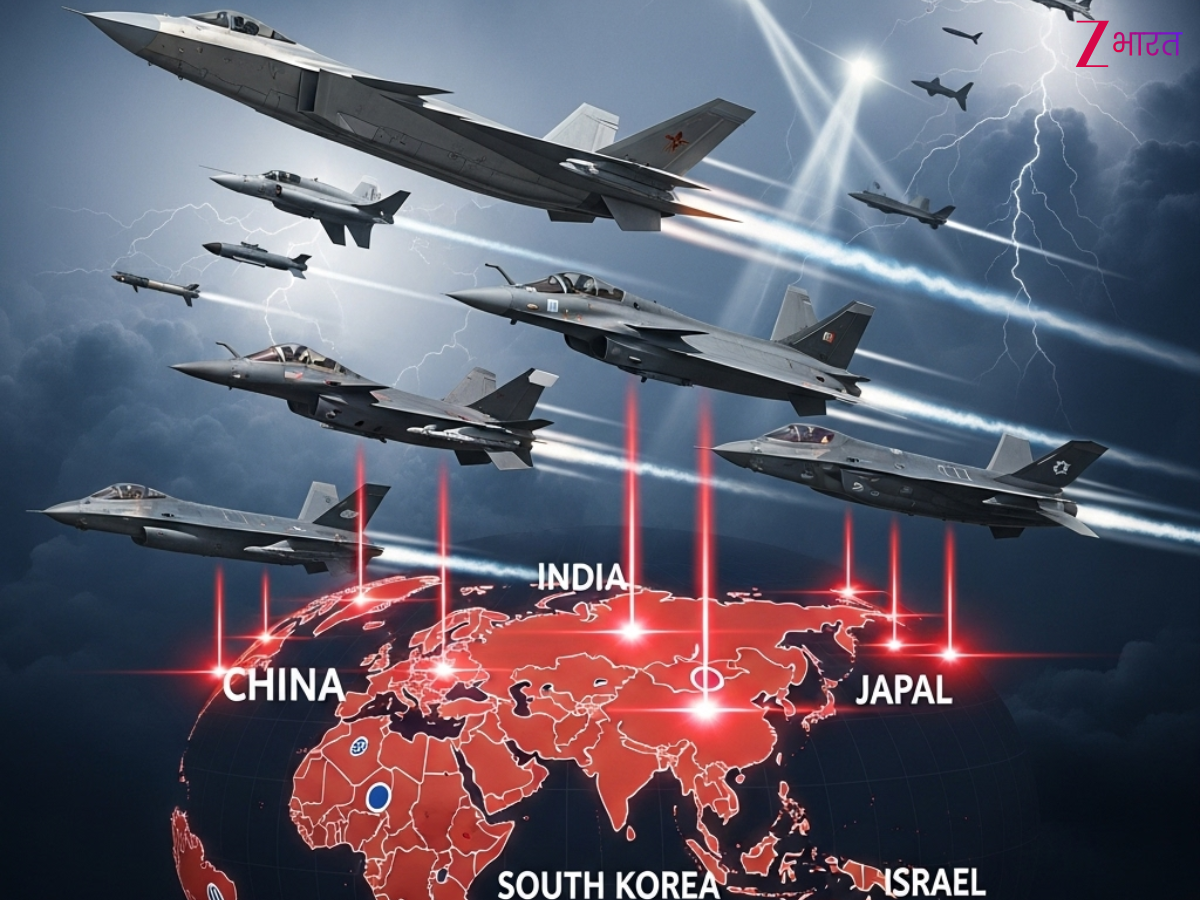एशिया की 5 सबसे खतरनाक एयरफोर्स, एक के पास 3000 लड़ाकू विमान... तो दूसरा आसमान का बादशाह