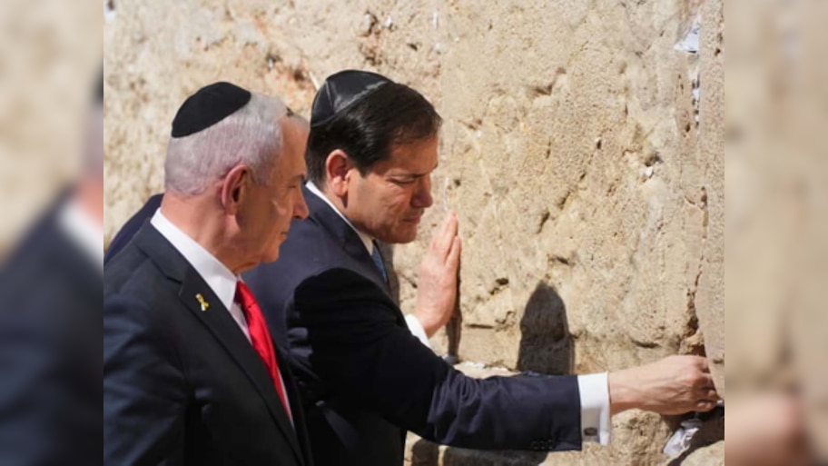 Israel पहुंचकर अमेरिकी विदेश मंत्री रुबियो के बदले सुर, बोलने लगे इजराइल की वाणी