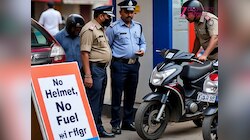 गाजियाबाद में नो हेलमेट-नो फ्यूल ड्राइव का बड़ा असर! 15 दिन में कटा 22,543 चालान