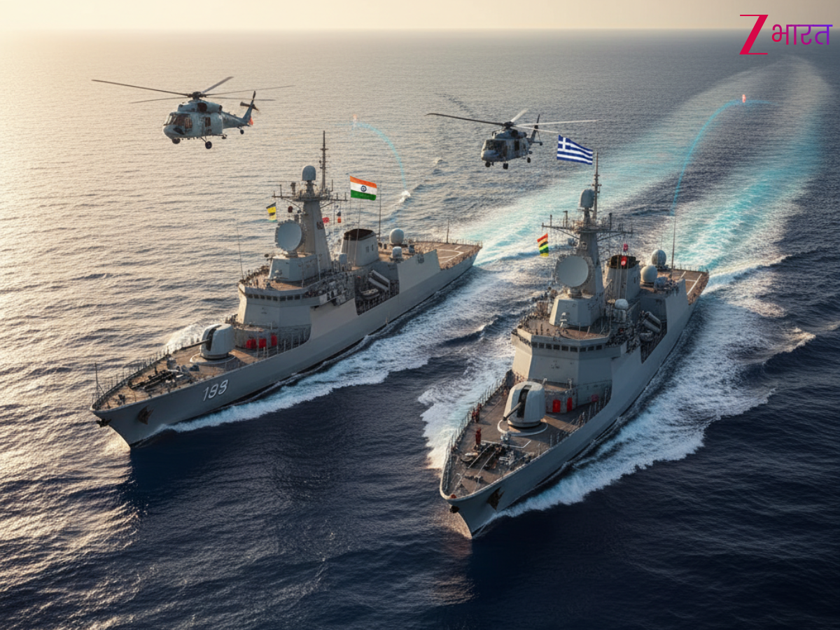 चुन-चुनकर बदला लेगा भारत! भूमध्य सागर में Indian Navy का रौद्र रूप, तुर्की के 'कट्टर' दुश्मन के साथ दिखाया दमखम