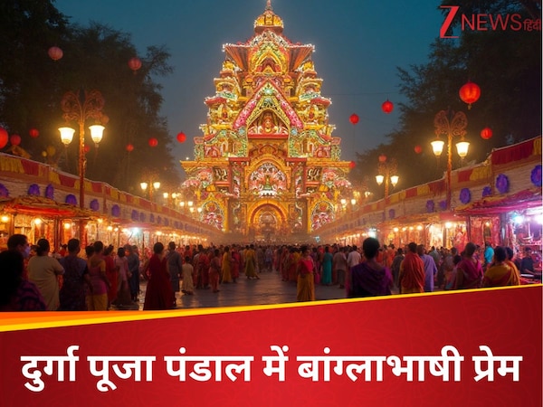 Kolkata: Sprachliche Liebe im Durga Puja Pandal, 'Bengalisch'-Thema zieht alle Blicke auf sich