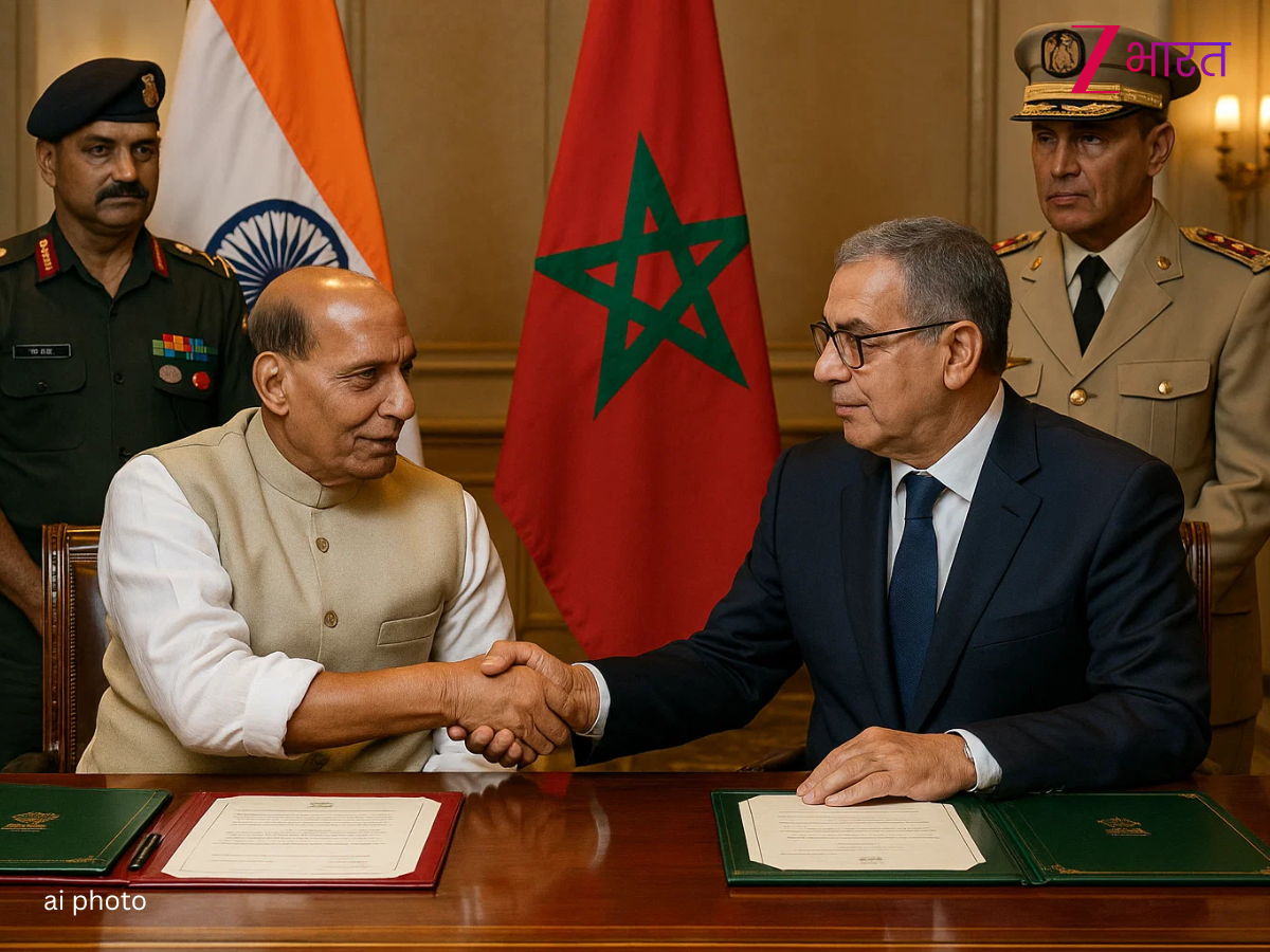 भारत-मोरक्को की 'घातक जोड़ी' तैयार! राजनाथ सिंह ने किया बड़ा खेल; हो गया सबसे बड़ा 'गेम चेंजर' समझौता