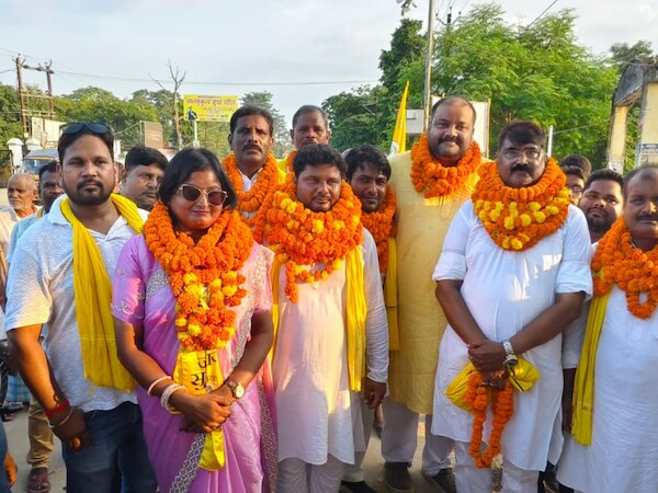 बगहा में जनसुराज का रोड शो