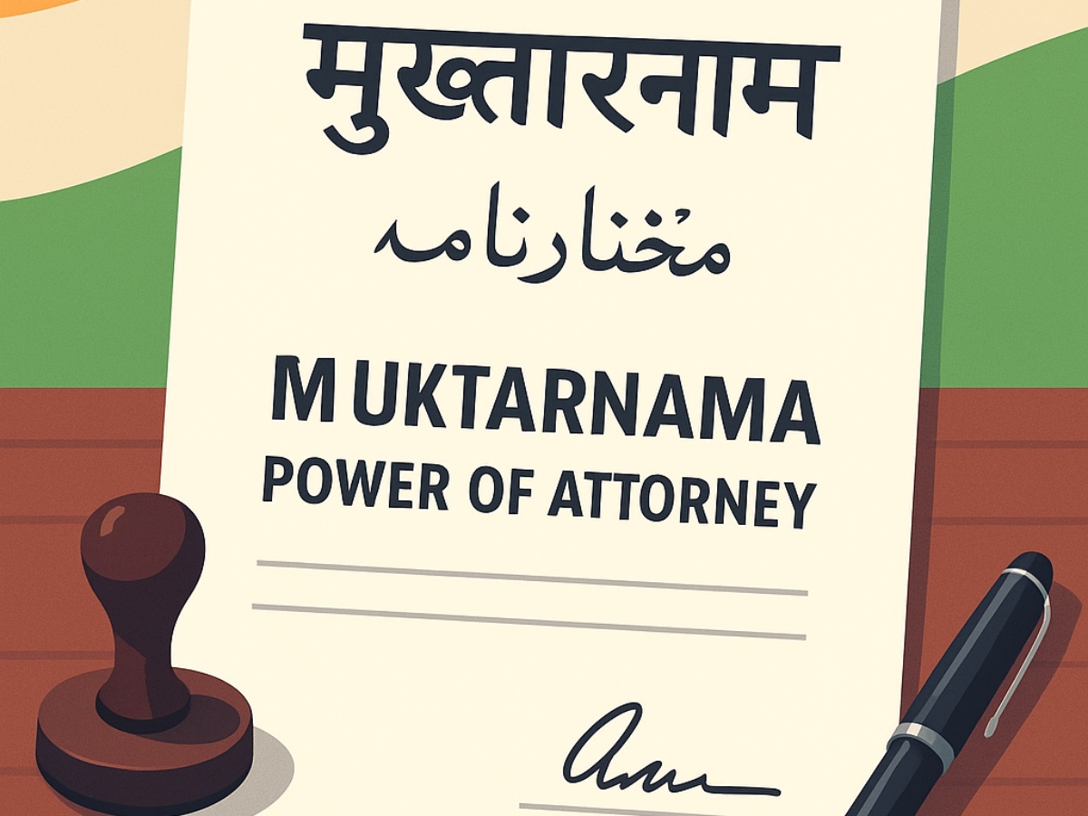 मुगलों का बनाया 'मुख्तारनामा' कानून आज भी है जिंदा, इसकी अहमियत जान रह जाएंगे दंग! मुगलों का बनाया 'मुख्तारनामा' कानून आज भी है जिंदा, इसकी अहमियत जान रह जाएंगे दंग!