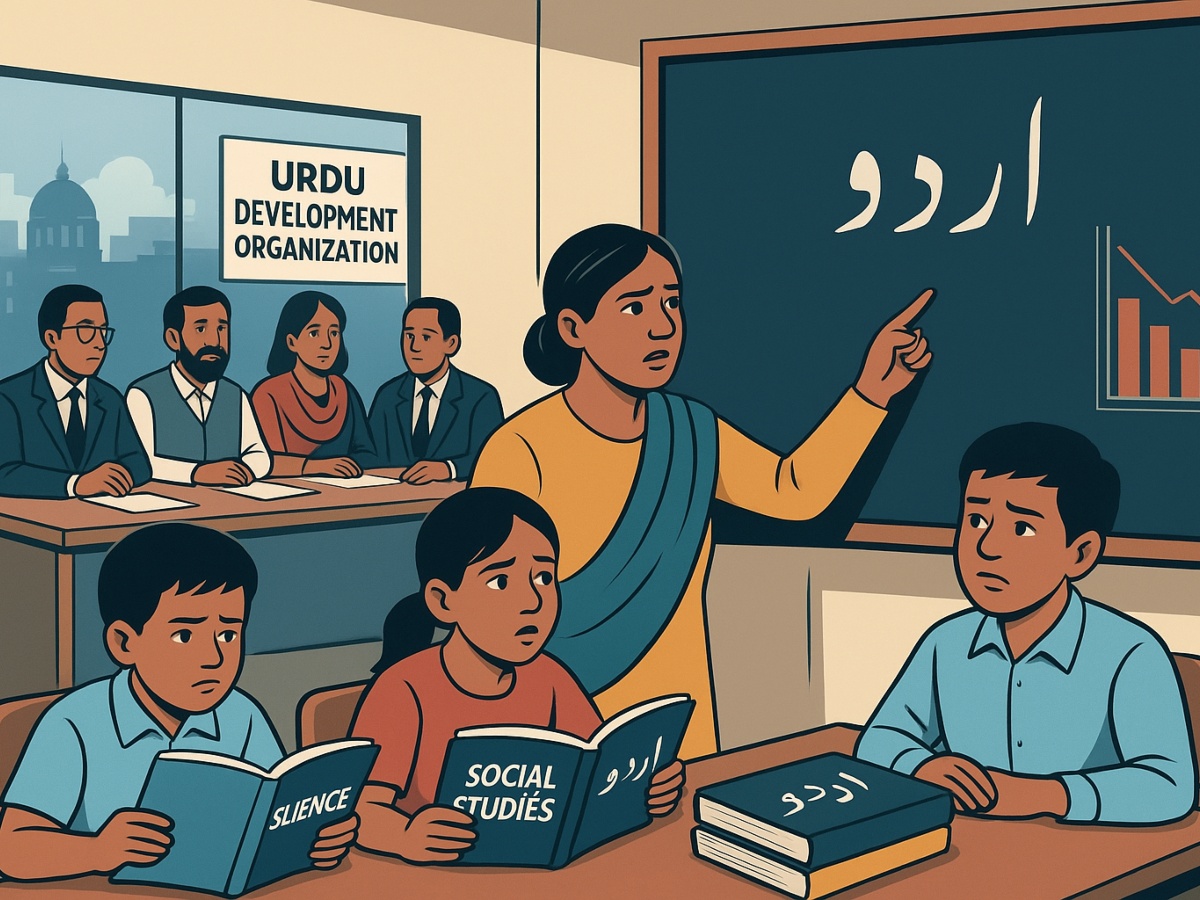 देश में दम तोड़ रही है उर्दू! UDO ने सरकार से की खास मांग, चौंकाने वाले हैं आंकड़ें देश में दम तोड़ रही है उर्दू! UDO ने सरकार से की खास मांग, चौंकाने वाले हैं आंकड़ें